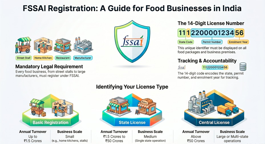 FSSAI Registration: A Compliance Guide for Food Businesses — Registration tiers by turnover