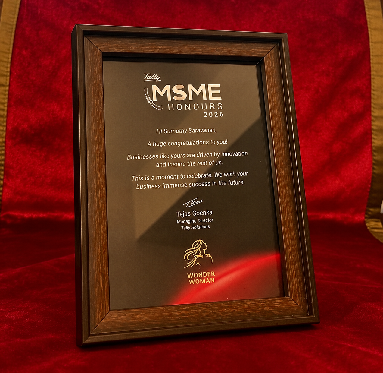 Chennai Accounts Award