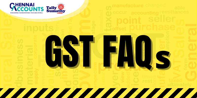 GST FAQs